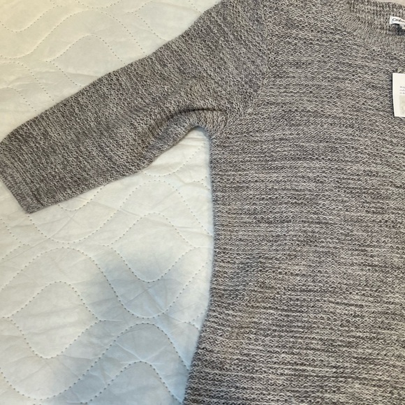 Kohl's Croft & Barrow Heather Gray Sweater - Picture 4 of 5
